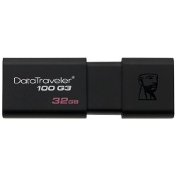 Kingston DataTraveler DT100G3 32GB USB 3.0 Negro