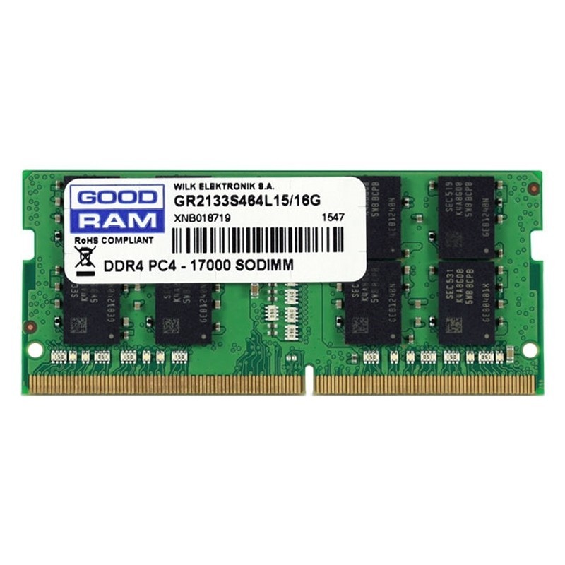 Goodram 16GB DDR4 2400MHz CL17 SODIMM