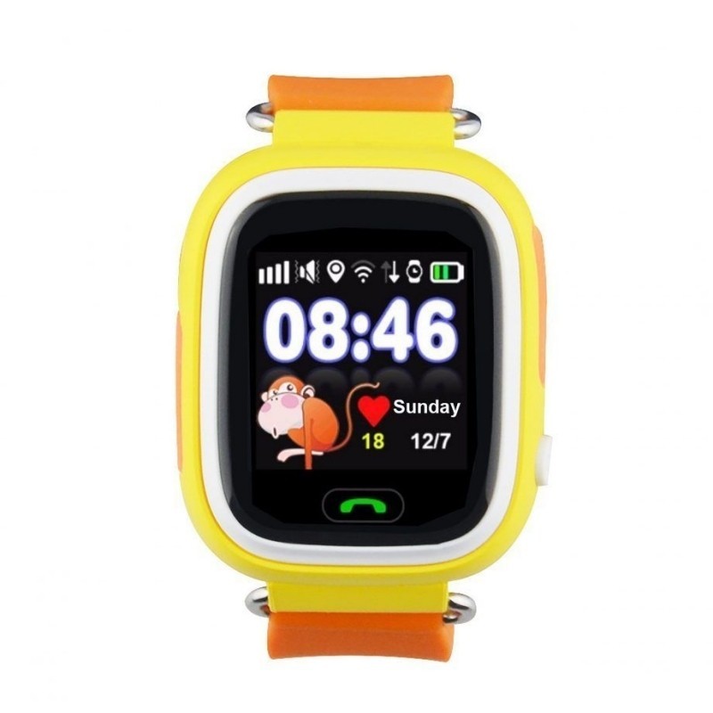 Leotec Smartwach Kids Way GPS-Llamadas-SOS Naranja