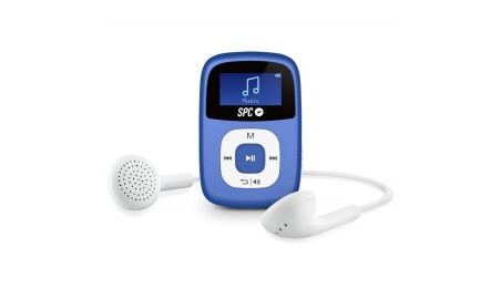 SPC Reproductor MP3 Clip 8644A 4GB Azul
