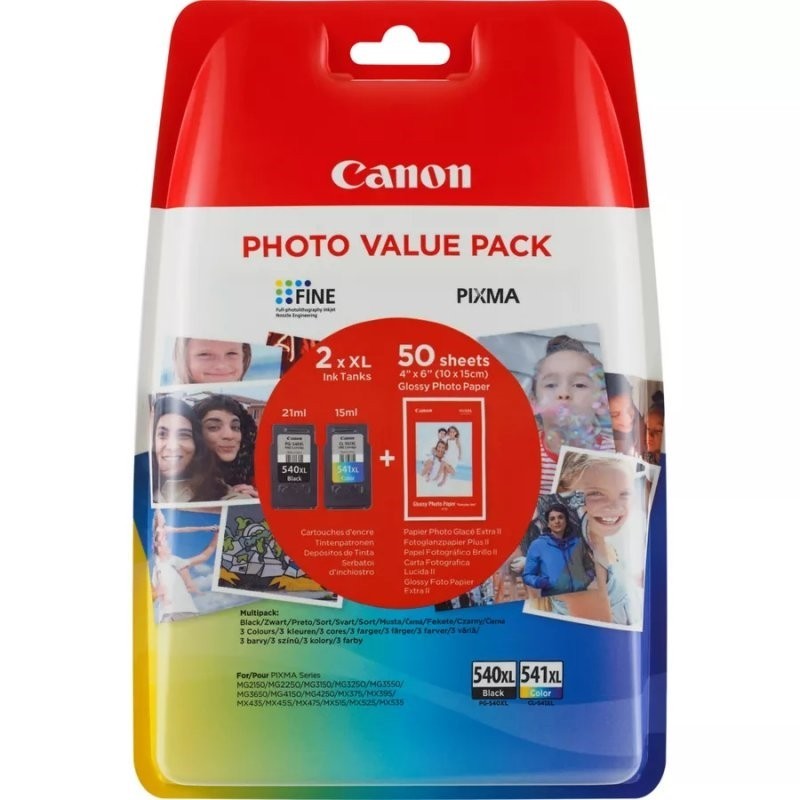 Canon Cartucho MultiPack PG540XL/CL-541XL