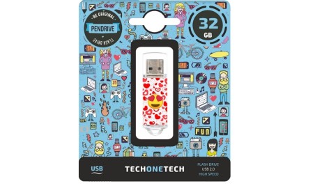 TECH ONE TECH EmojiTech Heart-eyes  32 Gb USB 2.0