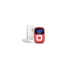 SPC Reproductor MP3 Clip 8644A 4GB Rojo