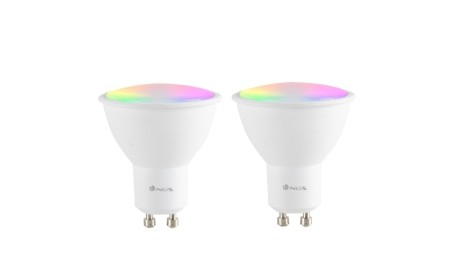 NGS Pack 2 BOMBILLAS WIFI LED 510C DUO