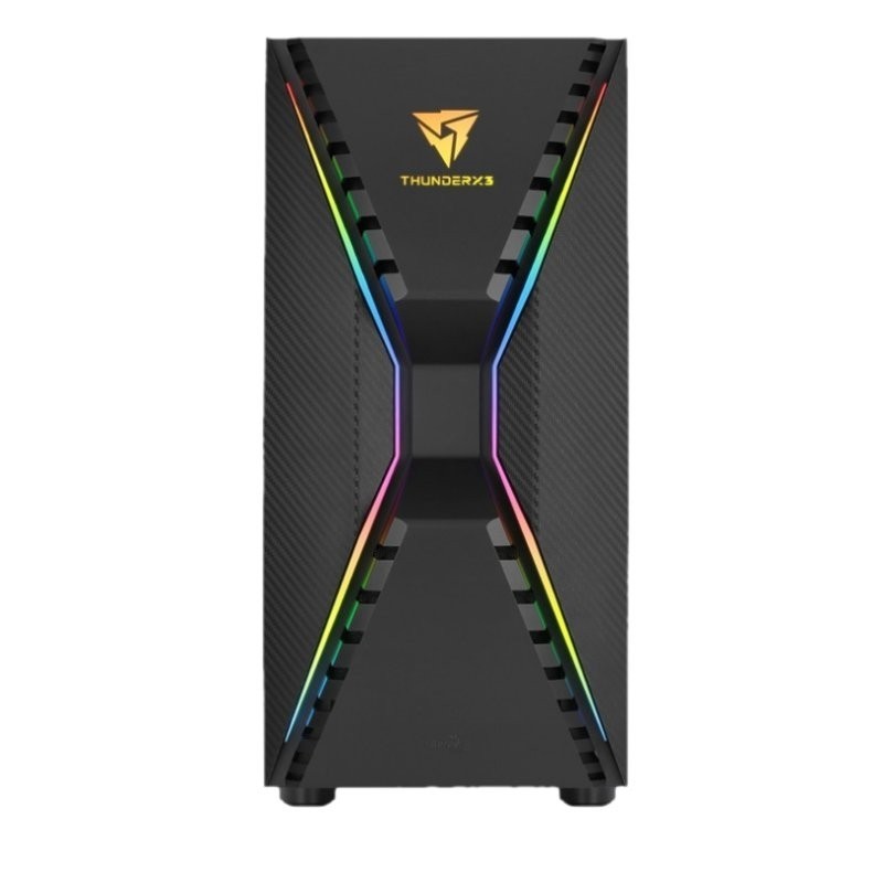 Aerocool Caja THUNDERX3 CRONUS BLACK E-ATX RGB