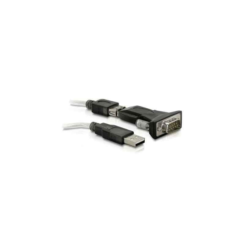 Delock Adaptador USB 2.0 - Serie DB9 con cable