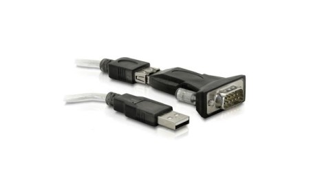 Delock Adaptador USB 2.0 - Serie DB9 con cable