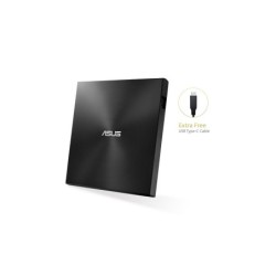 Asus DVD-RW SDRW-08U9M-U Slim Negra USB 13.9mm