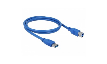 Delock Cable USB 3.0 tipo A-B macho/macho 3M Azul