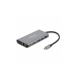 Delock Estación de acoplamiento USB HDMI DP LAN PD
