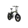 YOUIN Bicicleta Electrica Dubai Negra Plegable