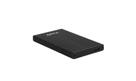 TooQ TQE-2527B caja HDD 2.5" SATA3 USB 3.0 Negra