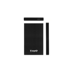 TooQ TQE-2527B caja HDD 2.5" SATA3 USB 3.0 Negra