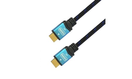 Aisens Cable HDMI Alta Veloc AM-AM Negro/Azul 2.0M