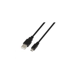 Aisens Cable USB 2.0 A/M-Micro B/M negro 0.8m