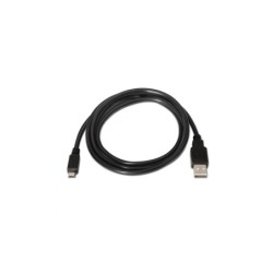Aisens Cable USB 2.0 A/M-Micro B/M negro 0.8m
