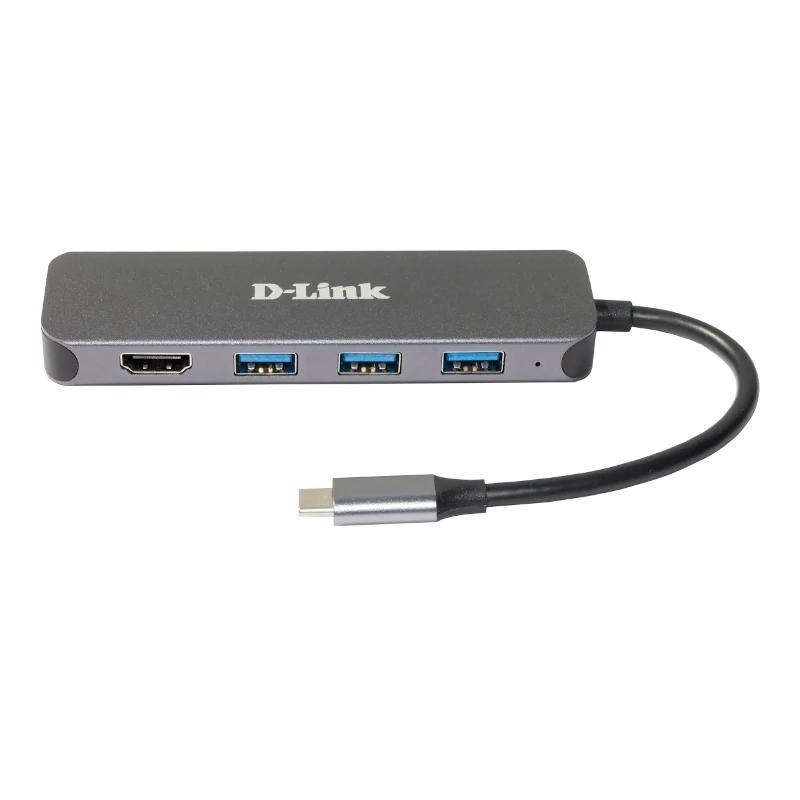 D-Link DUB-2333 5-in-1 USB-C Hub HDMI/PD