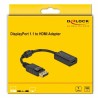 Delock Adaptador Displayport 1.1 M a HDMI 15cm