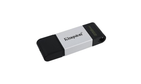 Kingston DataTraveler DT80 256GB USB C 3.2  Plata