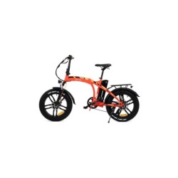 YOUIN Bicicleta Electrica Dubai Naranja Plegable