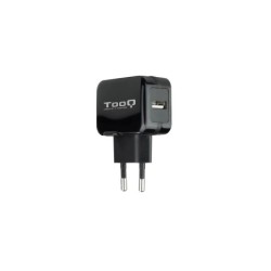 Tooq TQWC-1S01 Cargador de pared 1 USB, Negro