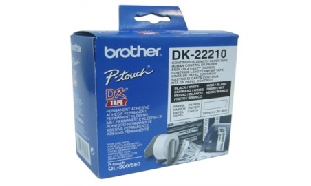 Brother Cinta DK22210 Papel Térmico continuo 29mm