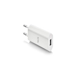 NGS Cargador pared blanco USB 5V2A/10W