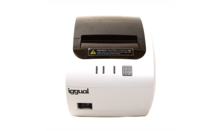 iggual Impresora térmica TP7001W USB+RJ45 blanco