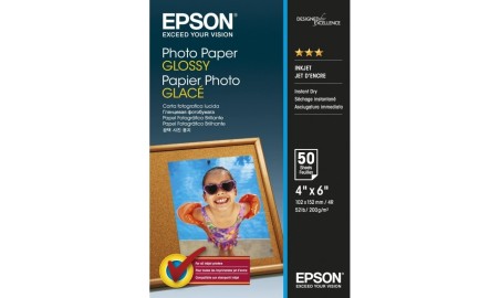 Epson Papel Foto Brillante 10x15 50 Hojas