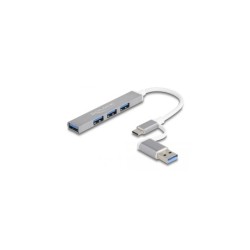 Delock Hub USB 4p C 7/  A a...