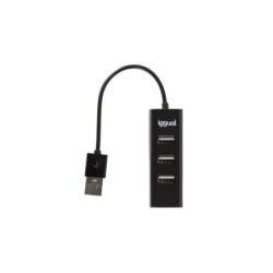 iggual Hub USB 2.0 x 4 puertos HUB-A-4p