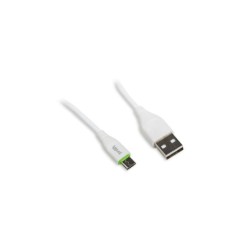 iggual cable USB-A/micro-USB 100 cm blanco