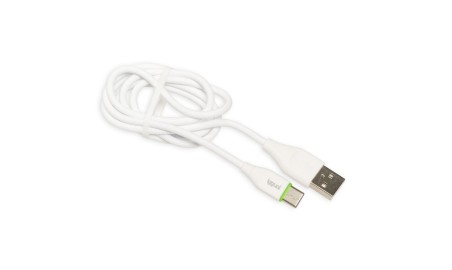 iggual cable USB-A/USB-C 100 cm blanco