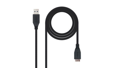 Nanocable Cable USB 3.0 Tipo A/macho-MicroUsb/B 1m