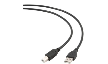 Gembird Cable USB 2.0 Tipo A/M-B/M 1.8 Mts Negro
