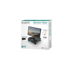 EWENT EW1280 Cajón plástico Elevador sopor/Monitor