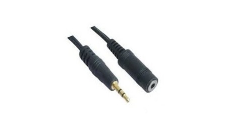 Nanocable Cable Audio Ext.Jack 3.5 M/H 1,5 M