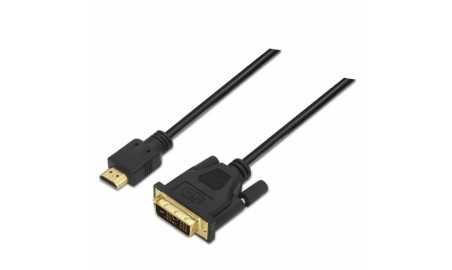 Nanocable Cable DVI/HDMI DVI18+1/M-HDMI A/M,1.8 M