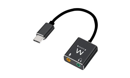 Ewent Cable adaptador de audio USB tipo C/ Jack