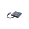 Nanocable Converosr USB-C a 2xHDMI/USB2.0/PD
