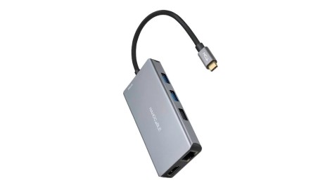 Nanocable Hub USB-C 3xUSB-A+2xHDMI+RJ45+TF+SD+PD