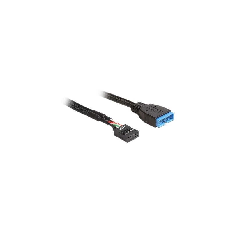 Delock Cable USB 2.0 Hembra/ USB 3.0 Macho
