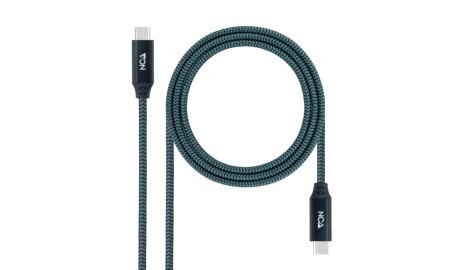 Nanocable Cable USB 3.2 Gen2x2 100W 4K USB-C 1.5m