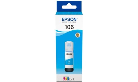 Epson Botella Tinta Ecotank 106 Cyan