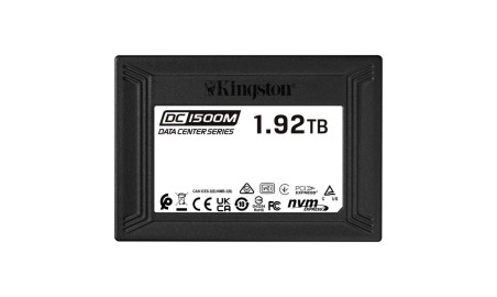 Kingston SSD DC1500M 1.92TB U.2 2,5"  NVMe PCIe