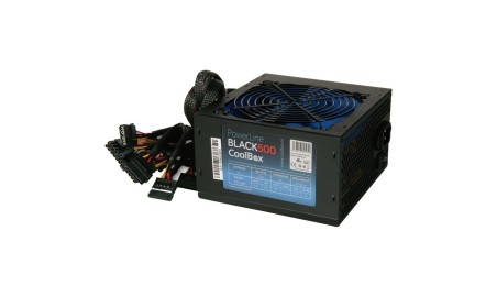 CoolBox Fuente Alim. ATX Powerline Black 500