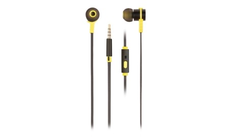 NGS Auriculares metálicos cplano 1.2m Negro