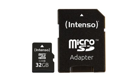 Intenso 3413480 Micro SD clase 10 32GB c/adapt