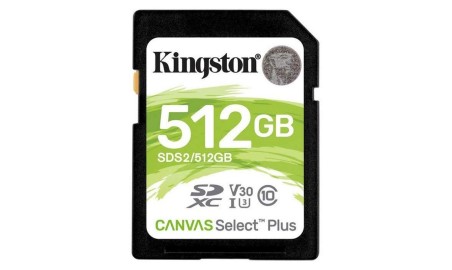 Kingston SDS2/512GB SDXC 512GB clase 10