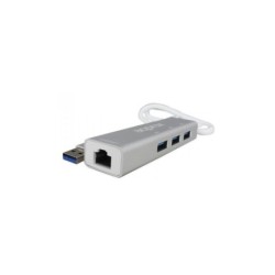 approx APPC07GHUB Adaptador USB 3.0 Gigabit + HUB
